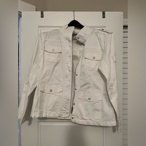 White light weight jacket